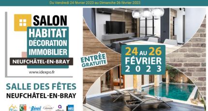 Du 24 au 26 février 2023 : Salon de l’Habitat de Neufchâtel-en-Bray !