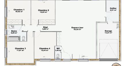 Ruisseauville Maison neuve - 2314883-4586modele620250321NXXIT.jpeg Maisons Les Naturelles