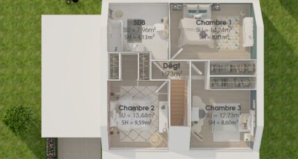 Hesdigneul-lès-Boulogne Maison neuve - 2399429-4586modele720210617z1rEa.jpeg Maisons Les Naturelles