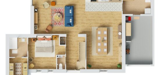 Maison neuve à , Somme