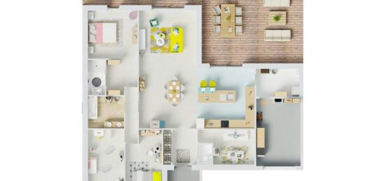 Maison neuve à , Somme