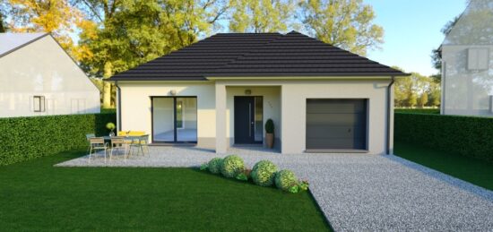 Maison neuve à Frencq, Hauts-de-France