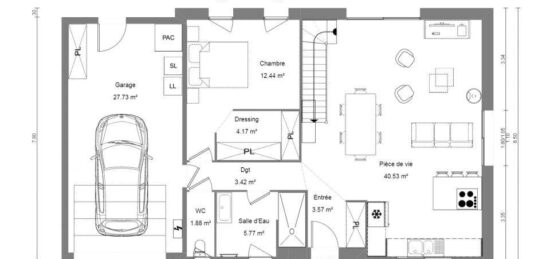 Maison neuve à , Pas-de-Calais