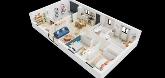 Maison neuve à , Pas-de-Calais