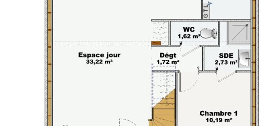 Maison neuve à , Somme