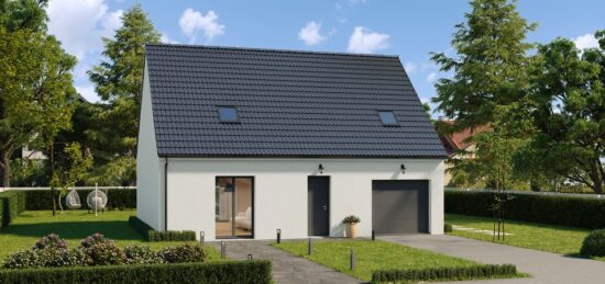 Maison neuve à Nesles, Hauts-de-France