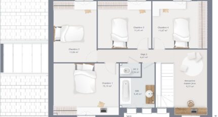 Saint-Quentin-en-Tourmont Maison neuve - 2658434-4586modele720210629m4Xlf.jpeg Maisons Les Naturelles